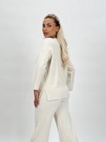 Set din tricot pulover și pantalon cu lurex - imagine 3