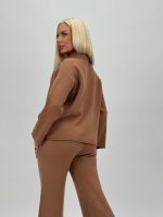 Set din tricot pulover maletă și pantalon - imagine 29