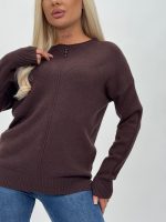 Pulover din tricot cu 3 nasturi - imagine 19