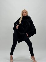 Poncho din blană - imagine 8