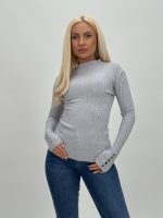 Pulover maletă cu butoni - imagine 18