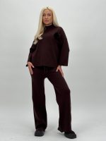 Set din tricot pulover și pantalon cu broșă - imagine 11