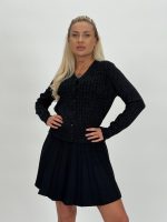 Pulover cardigan cu lurex - imagine 21