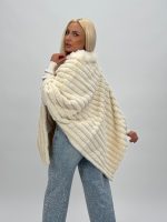 Poncho din blană - imagine 14