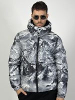 Jachetă din fâș imprimat