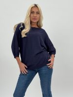 Pulover raglan cu mâneci 3/4 - imagine 9