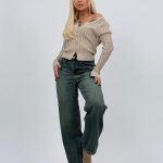 Jeans | Blug drept plușat