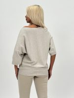 Pulover raglan din tricot - imagine 4