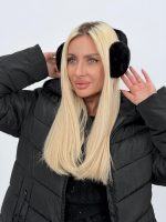 Căști din blană cu urechi - imagine 7