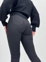 Pantalon slim fit negru - imagine 4