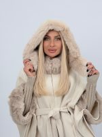 Căciulă din blană cu fildeș - imagine 7