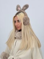 Căști din blană cu urechi - imagine 18