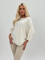 Pulover raglan cu mâneci 3/4 - imagine 2