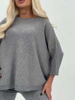 Pulover raglan cu lurex - imagine 15