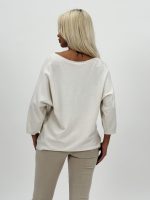 Pulover raglan cu mâneci 3/4 - imagine 4