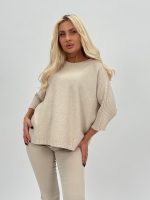 Pulover raglan cu lurex - imagine 6