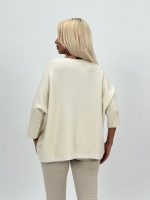 Pulover raglan cu lurex - imagine 4