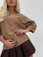 Pulover raglan cu mâneci 3/4 - imagine 7