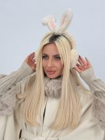 Căști din blană cu urechi - imagine 21