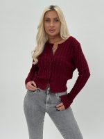 Pulover cardigan cu paiete - imagine 18