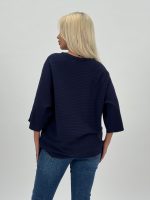 Pulover raglan din tricot rigat - imagine 10