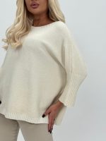 Pulover raglan cu lurex - imagine 3