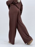 Set din tricot subțire bluză și pantalon basic - imagine 5