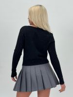 Pulover cardigan cu paiete - imagine 12