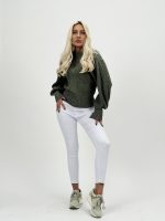 Pantalon slim fit color