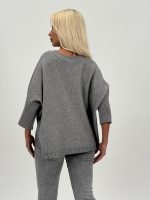 Pulover raglan cu lurex - imagine 16