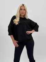 Pulover raglan cu lurex - imagine 9