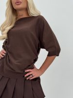 Pulover raglan din tricot - imagine 7