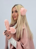 Căști din blană cu urechi - imagine 16