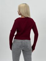 Pulover cardigan cu paiete - imagine 20