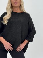 Pulover raglan cu lurex - imagine 11