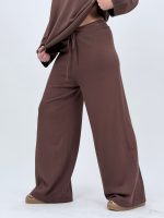 Set din tricot subțire bluză și pantalon basic - imagine 4