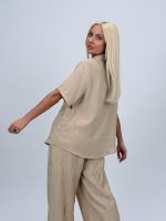 Set cămașă și pantalon cu broderie - imagine 14