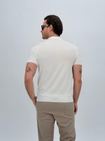 Tricou polo din tricot subțire - imagine 8