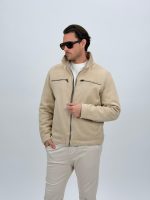 Jachetă casual cu fermoar la piept - imagine 2