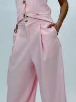 Set vestă și pantalon cu butoni aurii - imagine 28