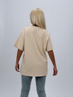 Tricou din bumbac oversized cu ștrasuri - imagine 20