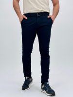 Pantalon TH din bumbac și curea - imagine 11