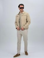 Jachetă casual subțire cu fermoar la piept - imagine 11