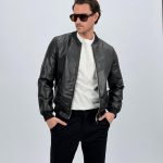 Jachetă bomber din ecopiele