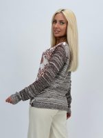 Pulover imprimat baroc - imagine 16