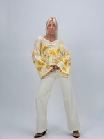 Bluză croșetată cu mâneci tip clopot - imagine 16