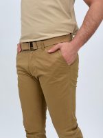 Pantalon TH din bumbac și curea - imagine 8