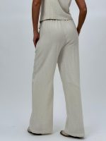 Set vestă și pantalon din in - imagine 18