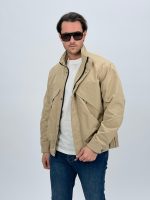 Jachetă din fâș cu buzunar diagonal