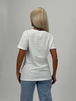 Tricou din bumbac cu model urs brodat - imagine 4